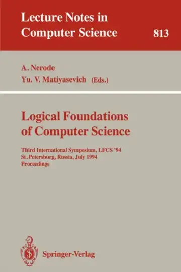 Cover of Logical Foundations of Computer Science