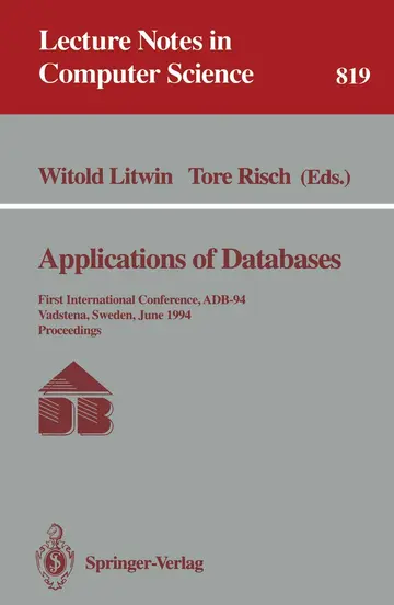 Cover of Applications of Databases