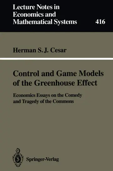 Cover of Control and Game Models of the Greenhouse Effect