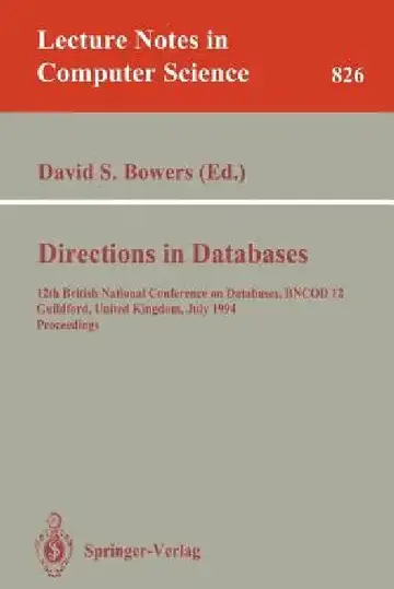 Cover of Directions in Databases