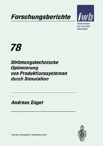 Cover of Strömungstechnische Optimierung Von Produktionssystemen Durch Simulation