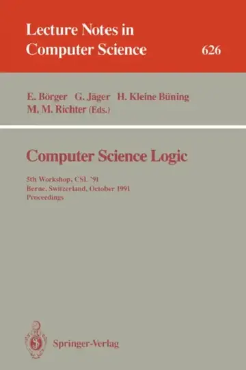 Cover of Computer Science Logic