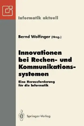 Cover of Innovationen Bei Rechen- Und Kommunikationssystemen