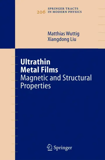 Cover of Ultrathin Metal Films