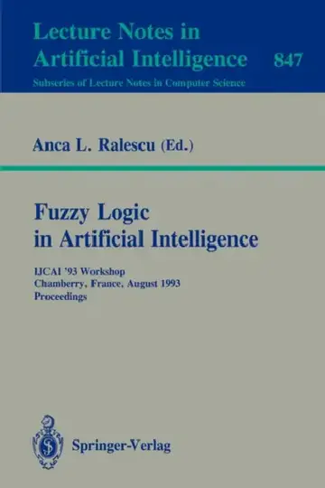 Cover of Fuzzy Logic in Artificial Intelligence