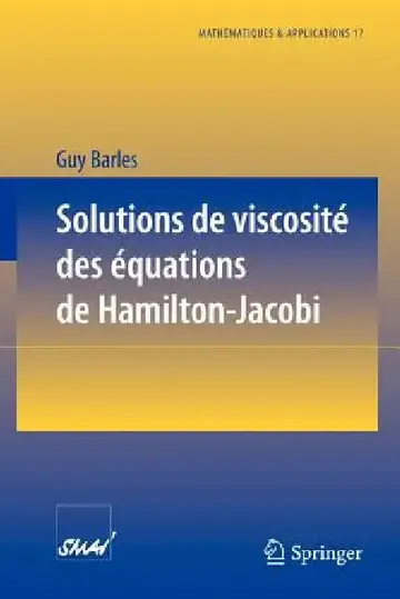Cover of Solutions de Viscosité Des Équations de Hamilton-Jacobi