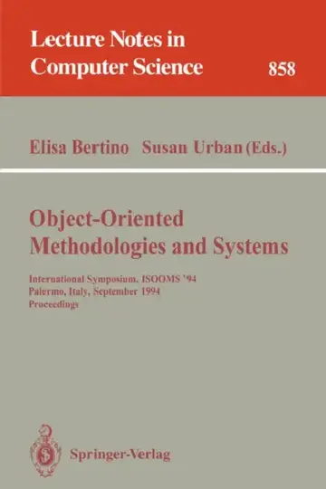 Cover of Object-Oriented Methodologies and Systems