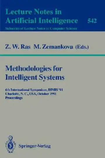 Cover of Methodologies for Intelligent Systems