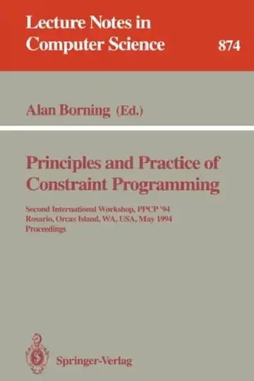 Cover of Principles and Practice of Constraint Programming