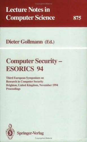 Cover of Computer Security - Esorics 94
