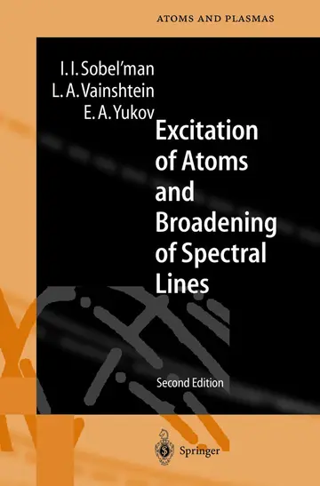Cover of Excitation of Atoms and Broadening of Spectral Lines