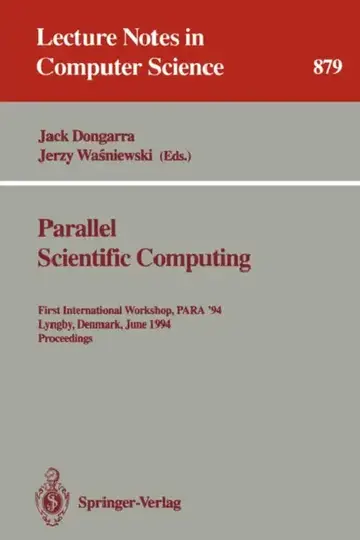 Cover of Parallel Scientific Computing