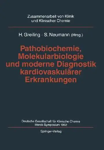 Cover of Pathobiochemie, Molekularbiologie Und Moderne Diagnostik Kardiovaskulärer Erkrankungen