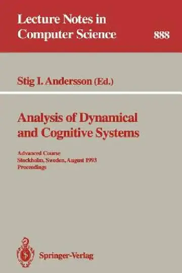 Cover of Analysis of Dynamical and Cognitive Systems