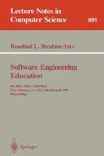 Cover of Software Engineering Education
