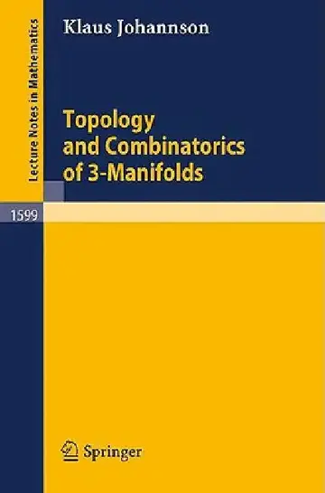 Cover of Topology and Combinatorics of 3-Manifolds