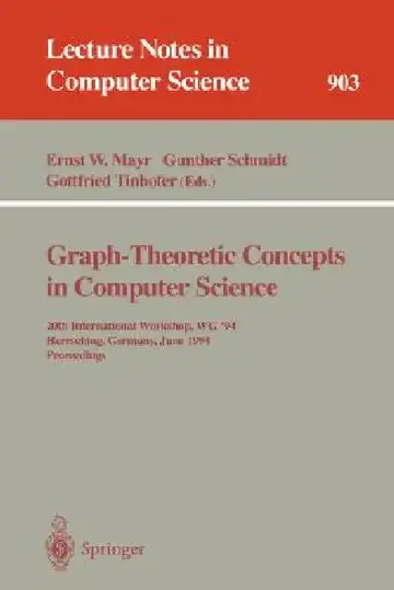 Cover of Graph-Theoretic Concepts in Computer Science