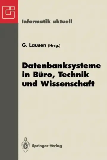 Cover of Datenbanksysteme in Büro, Technik Und Wissenschaft