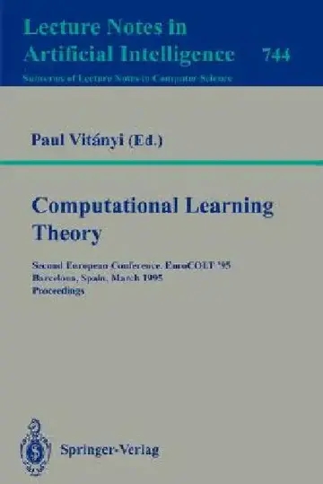 Cover of Computational Learning Theory