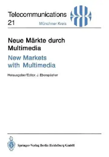 Cover of Neue Märkte Durch Multimedia / New Markets with Multimedia