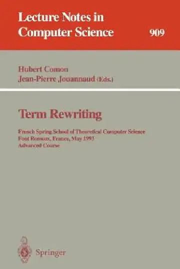 Cover of Term Rewriting