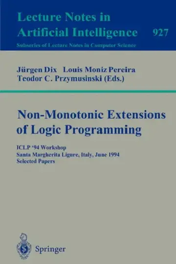 Cover of Non-Monotonic Extensions of Logic Programming