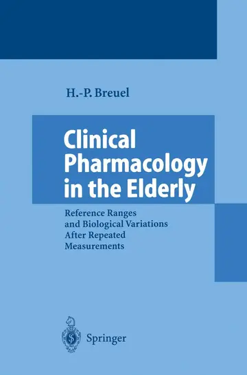 Cover of Clinical Pharmacology in the Elderly