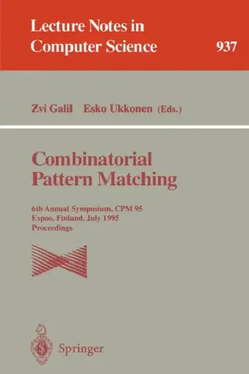 Cover of Combinatorial Pattern Matching
