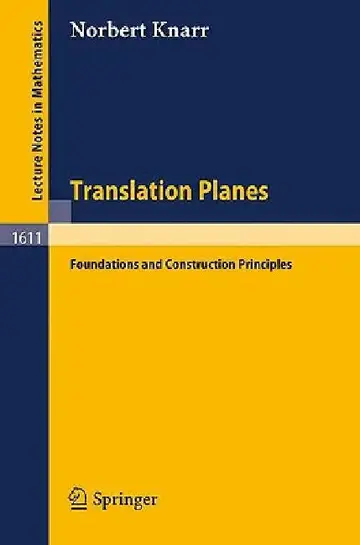 Cover of Translation Planes