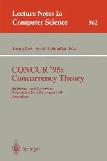 Cover of Concur '95 Concurrency Theory