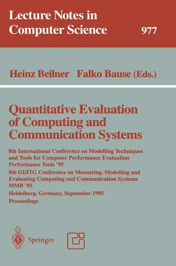 Cover of Quantitative Evaluation of Computing and Communication Systems