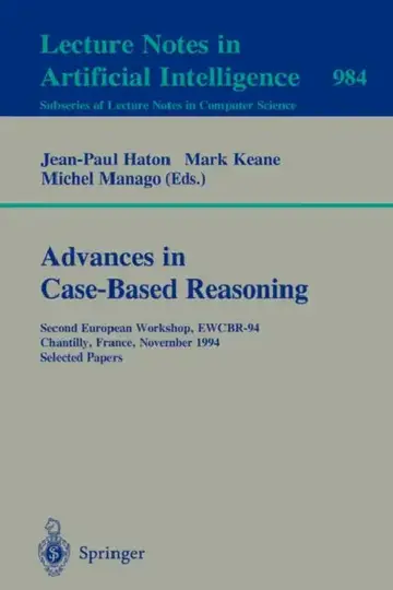 Cover of Advances in Case-Based Reasoning