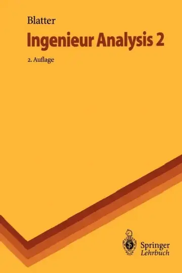 Cover of Ingenieur Analysis 2