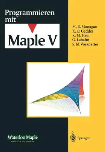 Cover of Programmieren Mit Maple V