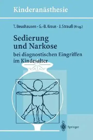 Cover of Sedierung Und Narkose