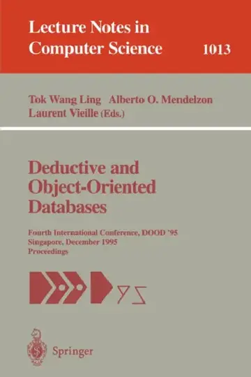 Cover of Deductive and Object-Oriented Databases