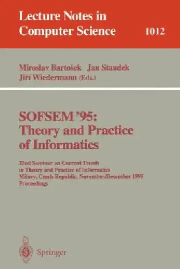 Cover of Sofsem '95