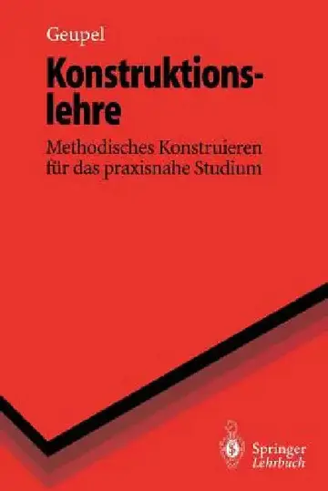 Cover of Konstruktionslehre