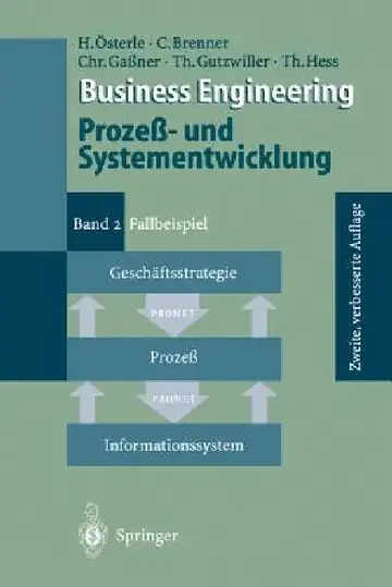Cover of Business Engineering Prozeß- Und Systementwicklung