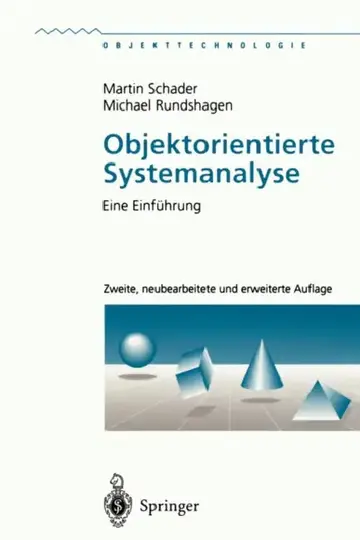 Cover of Objektorientierte Systemanalyse