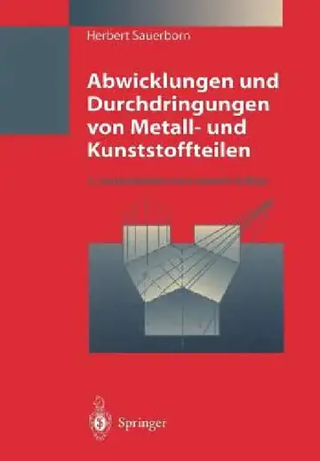 Cover of Abwicklungen Und Durchdringungen Von Metall- Und Kunststoffteilen