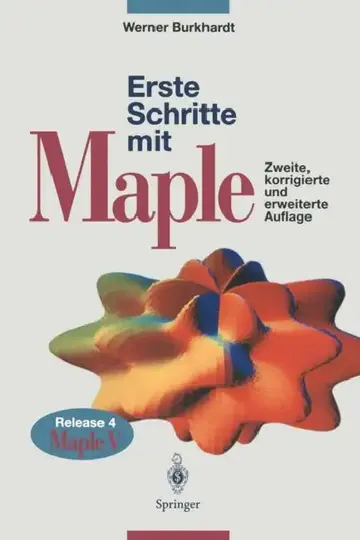 Cover of Erste Schritte Mit Maple