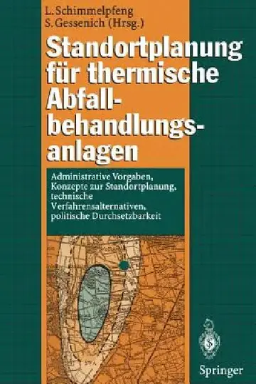 Cover of Standortplanung Für Thermische Abfallbehandlungsanlagen