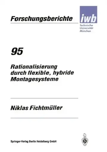 Cover of Rationalisierung Durch Flexible, Hybride Montagesysteme