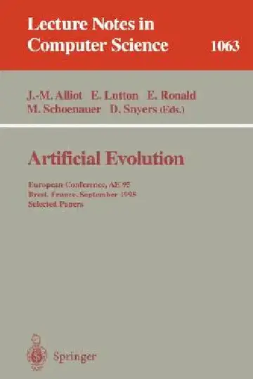 Cover of Artificial Evolution