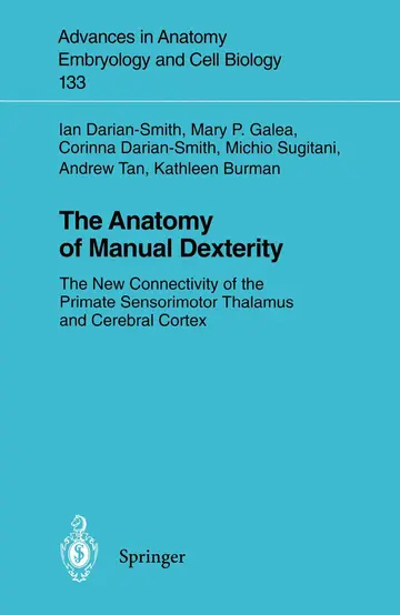 Cover of The Anatomy of Manual Dexterity