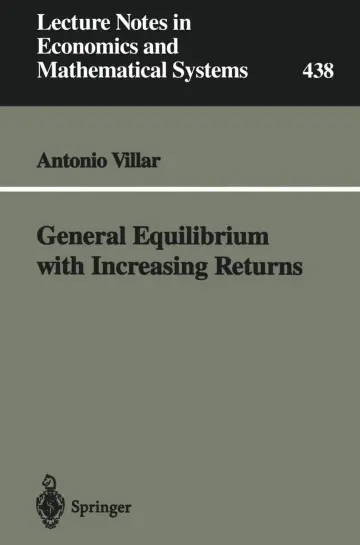 Cover of General Equilibrium with Increasing Returns