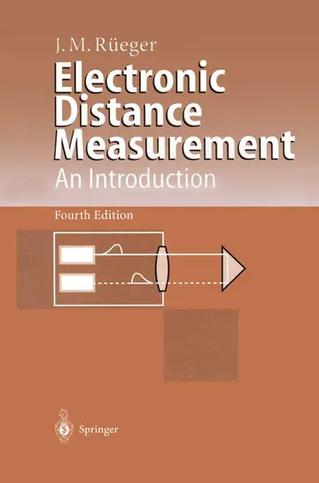 Cover of Electronic Distance Measurement (pb 1996)