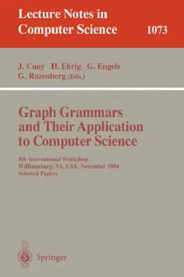 Cover of Graph Grammars and Their Application to Computer Science