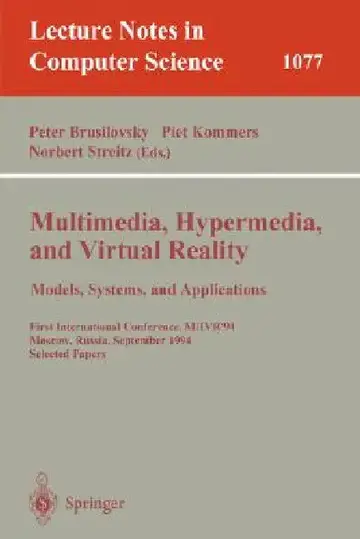 Cover of Multimedia, Hypermedia, and Virtual Reality